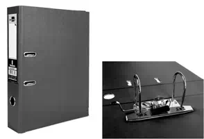 Az folio documenta forrado pvc negro en papeleris | Archivadores AZ