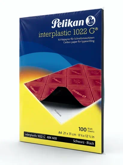 Cajas de 100 hojas de papel carbon A4 Pelikan | papeles especiales