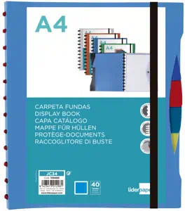 Carpetas con fundas intercambiables o removibles | Carpeta con Fundas