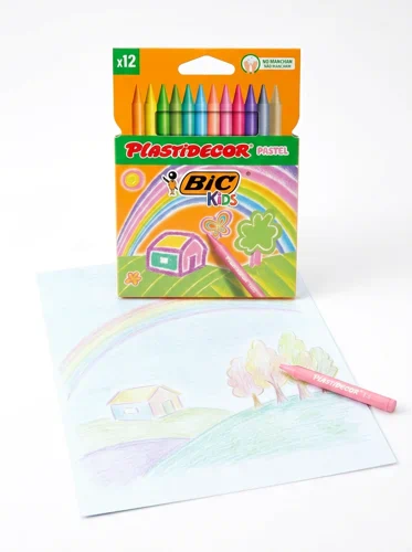 Ceras colores pastel Plastidecor | Ceras