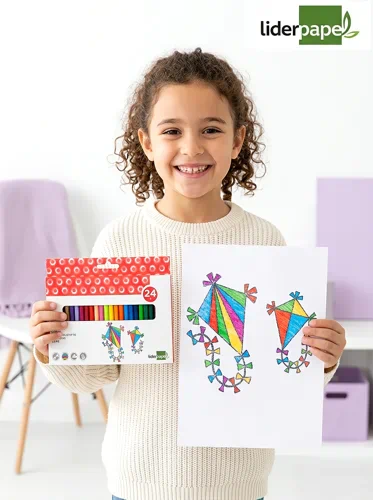 Ceras finas triangulares Liderpapel | Ceras