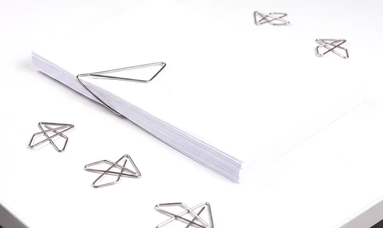 Clips de mariposa | Papeleris Clips de mariposa | Material de oficina que se usa para juntar papeles