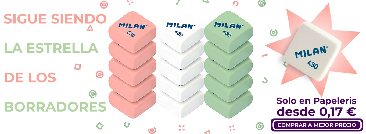 Gomas de borrar mas vendidas milan 430 | Gomas de borrar