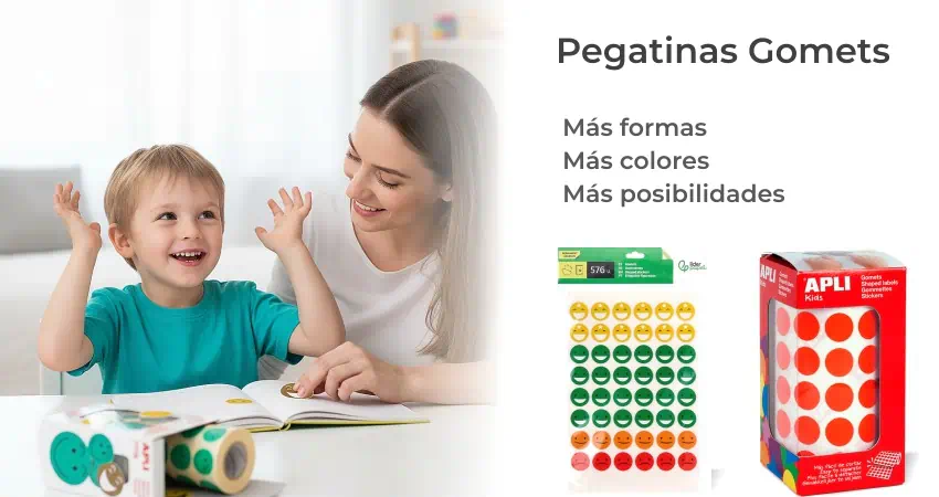 Gomets de todo tipo de formas y colores 1 | comprar etiquetas