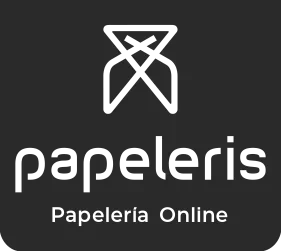 Logo Completo Papeleris vertical 1 tinta