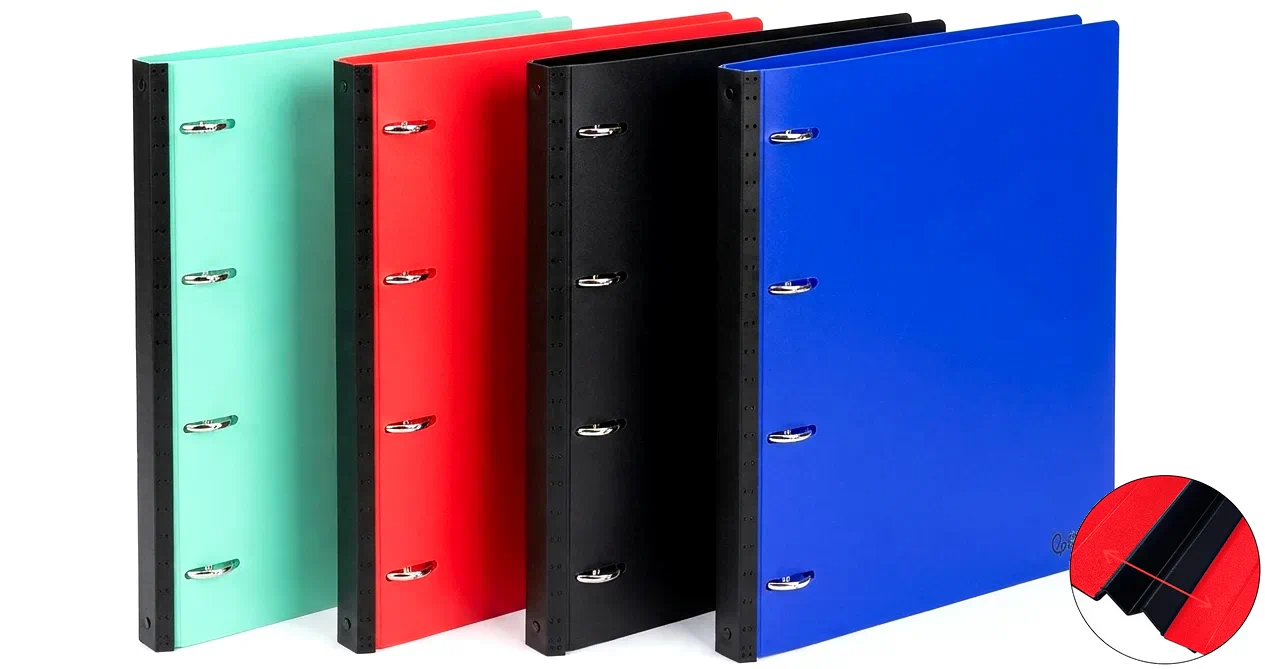 Nuevos carpeblocs Liderpapel ultracompactos con lomo | Carpesano