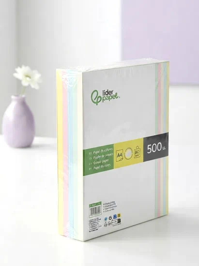 Paquetes de folios de colores A4 de 500 hojas | folios de colores