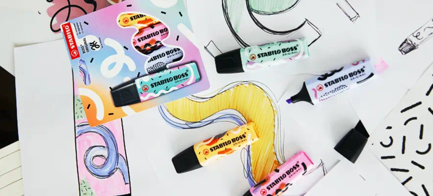 Subrayadores,Rotuladores Fluorescentes,Rotuladores Fosforitos | Rotuladores fluorescentes con disenos | Papeleris