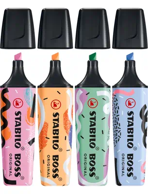 Subrayadores,Rotuladores Fluorescentes,Rotuladores Fosforitos | Rotuladores fluorescentes de diseno Stabilo | Papeleris