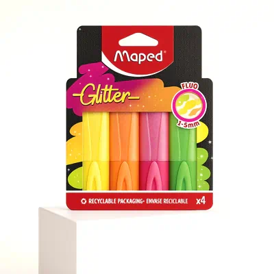 Subrayadores,Rotuladores Fluorescentes,Rotuladores Fosforitos | Rotuladores fluorescentes gruesos Maped 2 | Papeleris