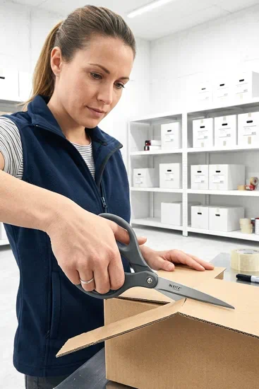 Tijeras de titanio para carton Leitz | Tijeras