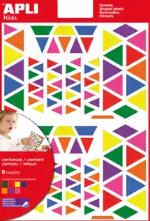 Marcas de papelería, etiquetas Apli