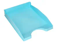 bandejas de escritorio celeste en papeleris 1 | Bandejas de Escritorio