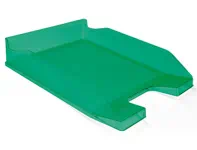 bandejas de escritorio verdes en papeleris 1 | Bandejas de Escritorio