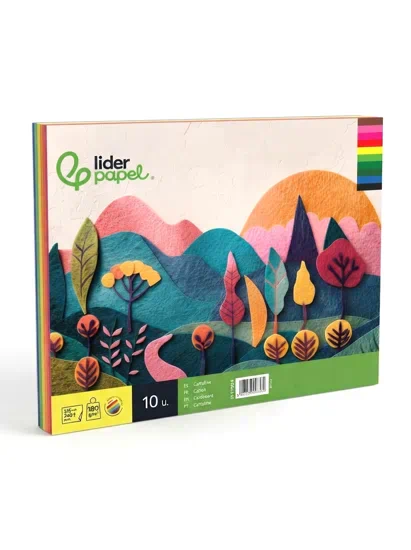 bloc de fieltro de colores surtidos | papeles para manualidades
