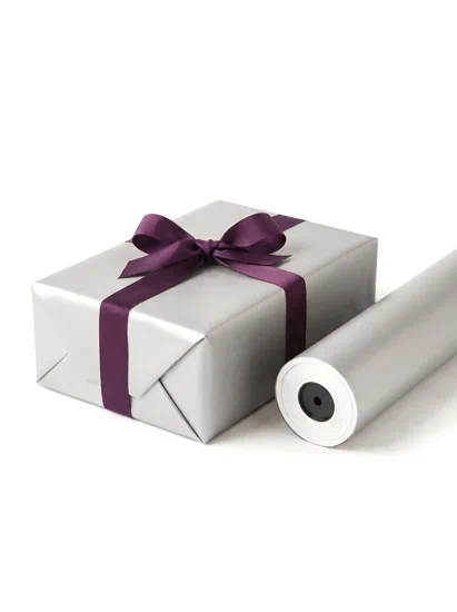 bobinas de papel de regalo de colores metalicos o metalizados | papel de regalo