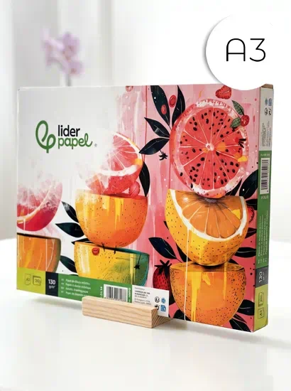 cajas de laminas de dibujo liderpapel de 250 hojas A3 | láminas de dibujo