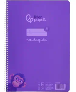 cuadernos escolares pautaguia de 4 mm tapa de plastico | cuadernos escolares