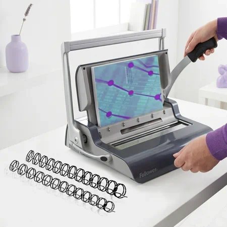 espirales metalicas negras tipo wire | encuadernadoras