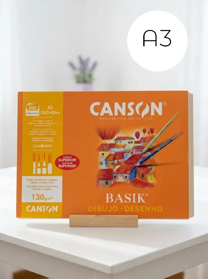 laminas de dibujo canson tamano A3 | láminas de dibujo
