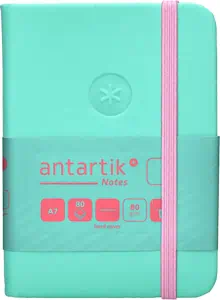 libreta cosida con goma tamano A7 lisa | Cuadernos de viaje