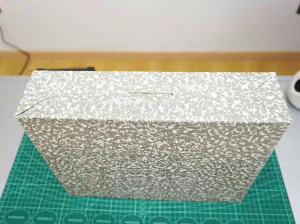 | Montar cajas de Archivadores AZ | montaje terminado de caja de archivador az Montar cajas de archivadores AZ paso a paso