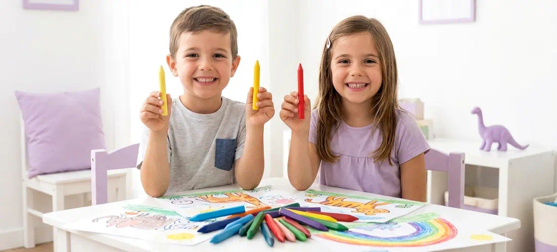 ninos con ceras de diferentes formas segun la edad | Ceras