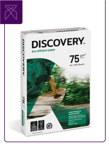 papel de fotocopiadora discobery 75 gs A4 | Venta de Papel