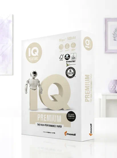 papel premium iq mondi A4 de 90 gramos | papel para impresora
