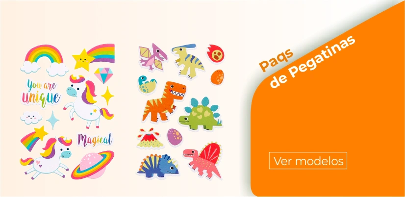 paqs de pegatinas bonitas | Tienda de Papelería