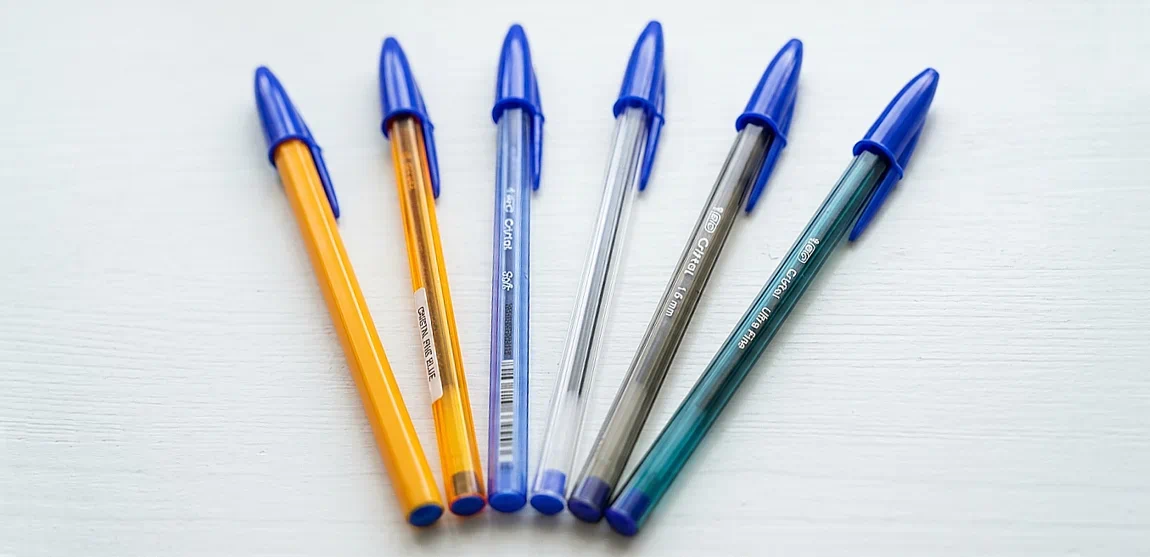 portada de comparativa de boligrafos bic con tinta de base de aceite | Papeleris comparativa de bolígrafos Bic más baratos