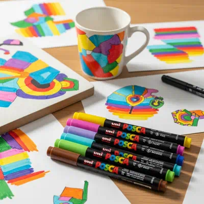 portada rotuladores posca base de agua o acrilicos en papeleris | rotuladores