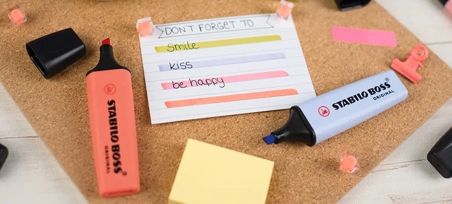 Subrayadores,Rotuladores Fluorescentes,Rotuladores Fosforitos | portada subrayadores colores pastel | Papeleris