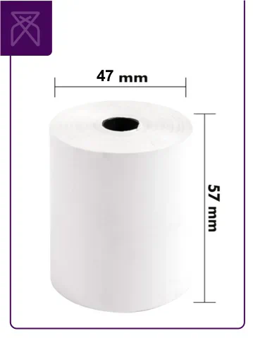 rollo termico de tpv de 57x47 greening sin bisfenol | Venta de Papel