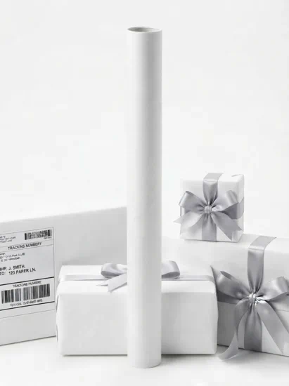 rollos de papel kraft blanco de 10 x 1 m | papel kraft
