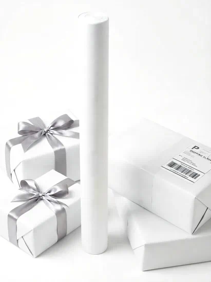 rollos de papel kraft blanco de 25 x 1 m | papel kraft