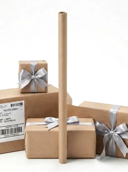 rollos de papel kraft marron de 3 x 1 m | papel kraft