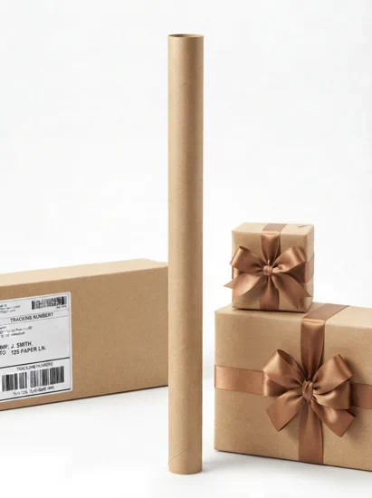 rollos de papel kraft marron de 5 x 1 m | papel kraft