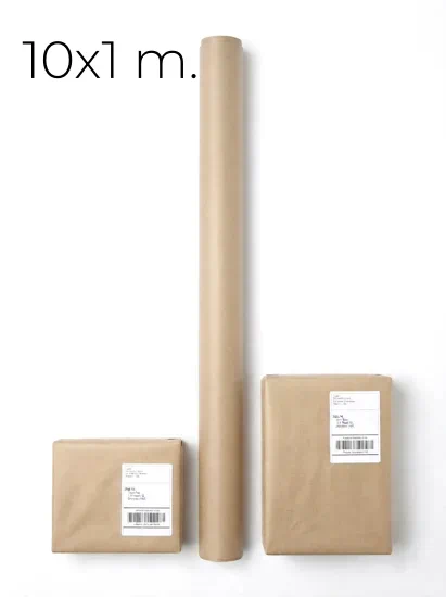 rollos papel kraft de 10x1 metros | papel kraft
