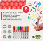 rotuladores para cristal borrables con trapo humedo tiza liquida | Rotuladores clasificados por superficies