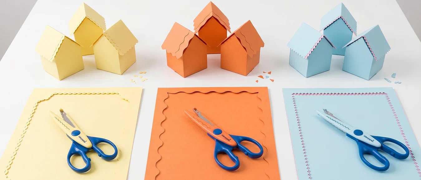 tijeras zig zag y de ondas | Tijeras